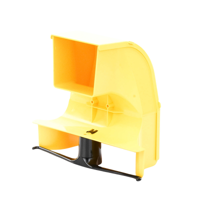 PANDUIT - Bajada Para Canaleta FiberRunner™, Uso con Medidas 4x4, 6X4, 12X4, o 24X12, Con Reducción a 4X4, Color Amarillo