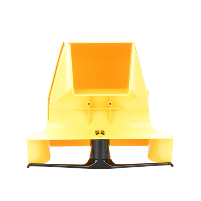 PANDUIT - Bajada Para Canaleta FiberRunner™, Uso con Medidas 4x4, 6X4, 12X4, o 24X12, Con Reducción a 4X4, Color Amarillo