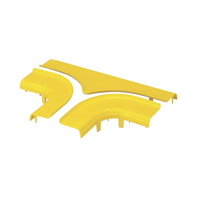 PANDUIT - Tapa Opcional para Accesorio en T Horizontal FRT4X4YL, Color Amarillo