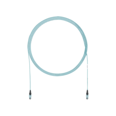 PANDUIT - Cable de Interconexión de 12 Fibras Ópticas Multimodo OM4, Con Conector Pan-MPO Hembra - Hembra, Polaridad A, LSZH, de 17 Metros (55.77 Pies)