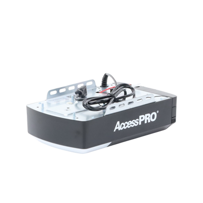 ACCESSPRO - Motor P/ Puertas Garage / 1/2HP / Silencioso  / Incluye Riel 3 Mts tipo C / Compatible con Riel tipo T / 2 Controles Inalámbricos Visera / 1 Control Inalámbrico Pared / Apertura Mediante App / Conexion Cerradura Electica.