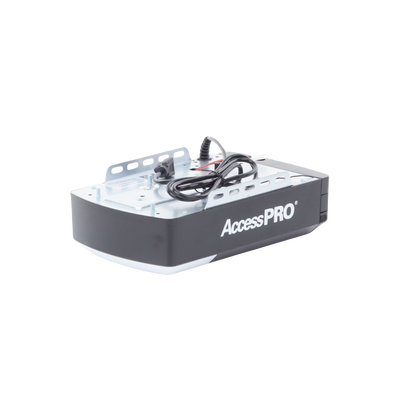 ACCESSPRO - Motor P/ Puertas Garage / 1/2HP / Silencioso  / Incluye Riel 3 Mts tipo C / Compatible con Riel tipo T / 2 Controles Inalámbricos Visera / 1 Control Inalámbrico Pared / Apertura Mediante App.