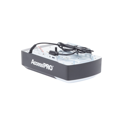 ACCESSPRO - Motor P/ Puertas Garage / 1/2HP / Silencioso  / Incluye Riel 3 Mts tipo C / Compatible con Riel tipo T / 2 Controles Inalámbricos Visera / 1 Control Inalámbrico Pared / Apertura Mediante App.