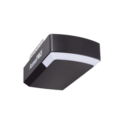 ACCESSPRO - Motor P/ Puertas Garage / 1/2HP / Silencioso  / Incluye Riel 3 Mts tipo C / Compatible con Riel tipo T / 2 Controles Inalámbricos Visera / 1 Control Inalámbrico Pared / Apertura Mediante App.