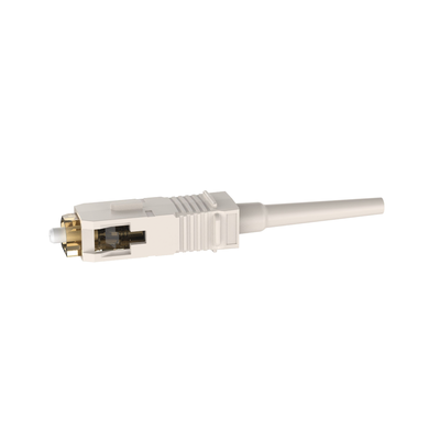 PANDUIT - Conector de Fibra Óptica SC Simplex OptiCam, Multimodo 62/125 OM1, Pre-pulido, Color Beige