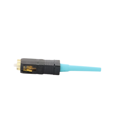 PANDUIT - Conector de Fibra Óptica SC Simplex OptiCam, Multimodo 50/125 OM3/OM4, Pre-pulido, Color Aqua