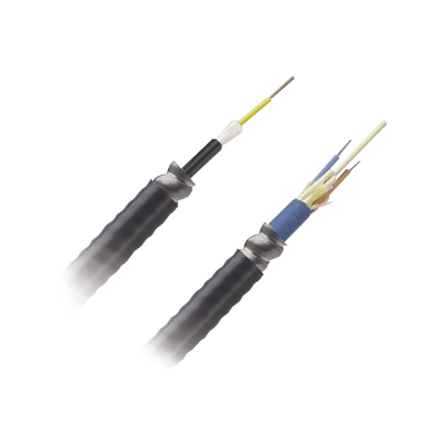 PANDUIT - Cable de Fibra Óptica de 12 Hilos, Monomodo OS2, Interior/Exterior, Armada, Loose Tube 250um, OFCR (Riser), Precio Por Metro