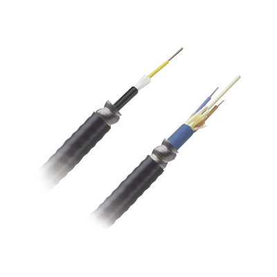 PANDUIT - Cable de Fibra Óptica de 12 Hilos, Monomodo OS2, Interior/Exterior, Armada, Loose Tube 250um, OFCR (Riser), Precio Por Metro