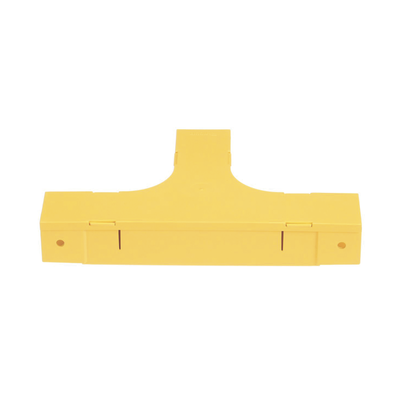 PANDUIT - Accesorio en T Horizontal, Con Ángulos a 90º, Para Canaletas FiberRunner™ 2X2, Color Amarillo