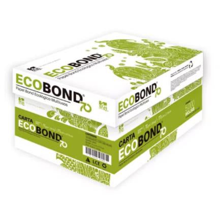 FACIA VISION - Papel Cortado Ecobond Carta 70 Grs Blancura 95% C/5000 Hojas