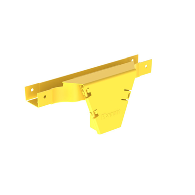 PANDUIT - Accesorio en T con Conexión Horizontal y Bajada Vertical a 90º, Para Canaletas FiberRunner™ 2x2, Color Amarillo