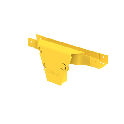 PANDUIT - Accesorio en T con Conexión Horizontal y Bajada Vertical a 90º, Para Canaletas FiberRunner™ 2x2, Color Amarillo