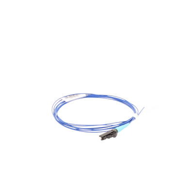PANDUIT - Pigtail de Fibra Óptica LC Simplex, Multimodo OM3 50/125, 900um, Color Aqua, 2 Metros (6.56 Pies)