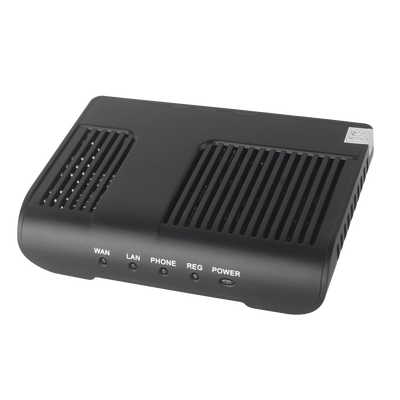FANVIL - Adaptador de Teléfono Analógico (ATA)  con 1 puerto FXS y 1 puerto FXO de Supervivencia (Cuando No Hay Red VoIP)