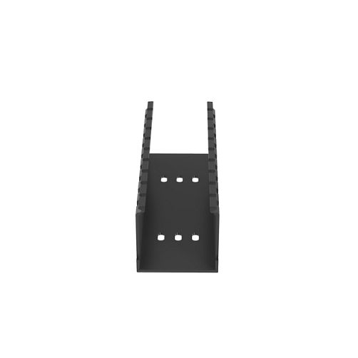 PANDUIT - Canaleta Ranurada de PVC, Tipo G, 44.4 mm de Ancho, 79.2 mm de Alto y 1.8 m de Largo, Color Negro