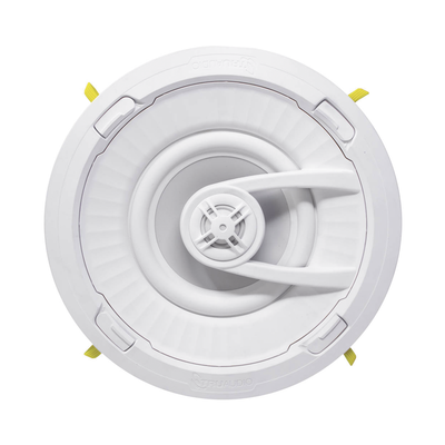 TRUAUDIO - Altavoz de 7 " | montaje de Techo | Diseño TruGrip | Instalacion Sin Herramientas | Woofer de Polipropileno Blanco con Quick Connect