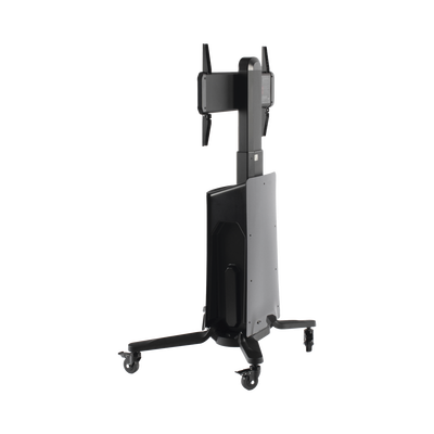 EPCOM - MONTAJE  DE PISO MOVIL PARA PANTALLAS 55-80IN  AJUSTABLE MOTORIZADO