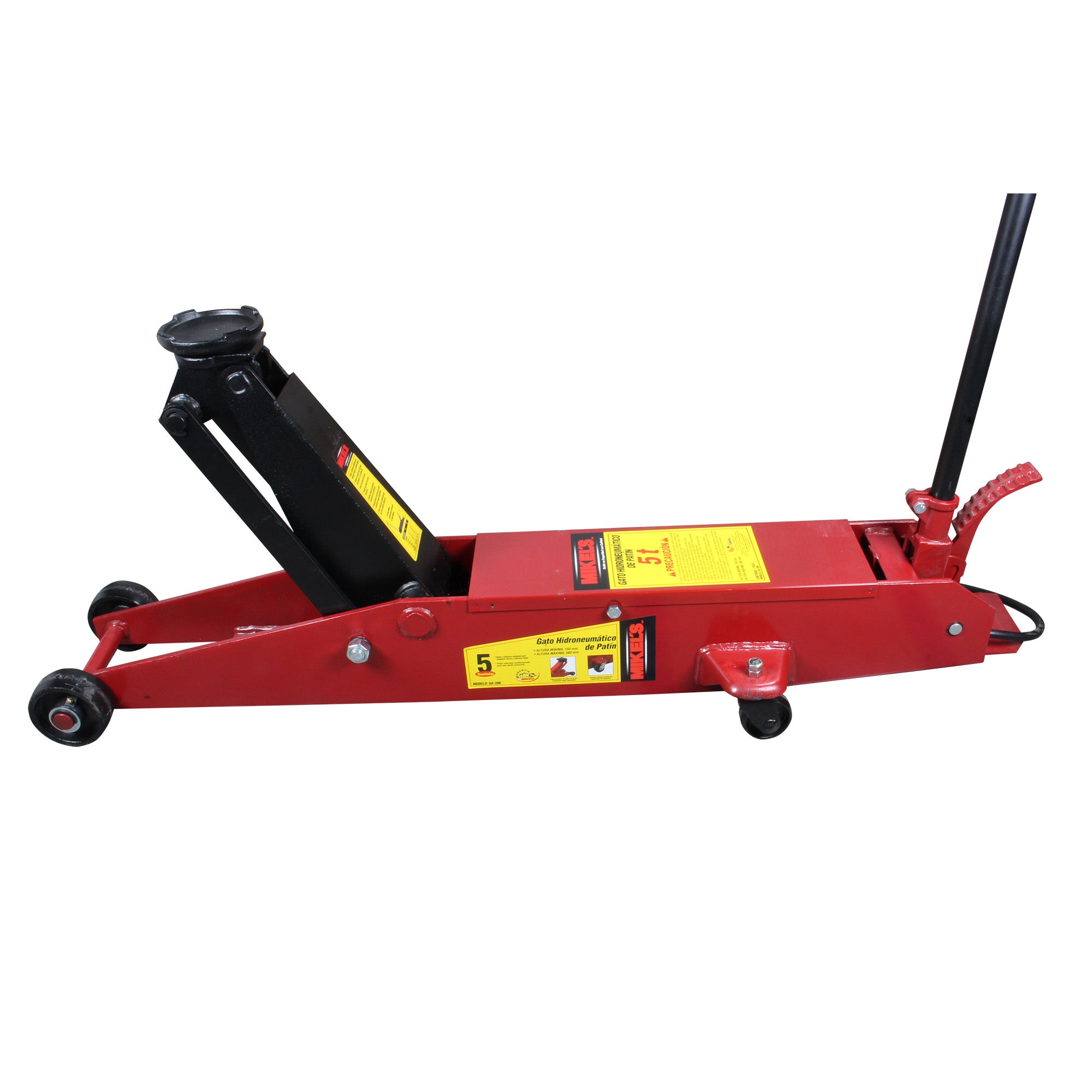 Gato hidroneumático de patín Servicio Pesado (5 ton)