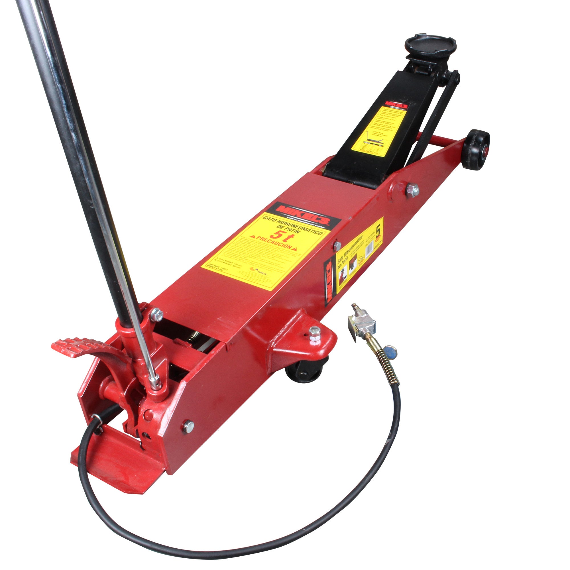 Gato hidroneumático de patín Servicio Pesado (5 ton)