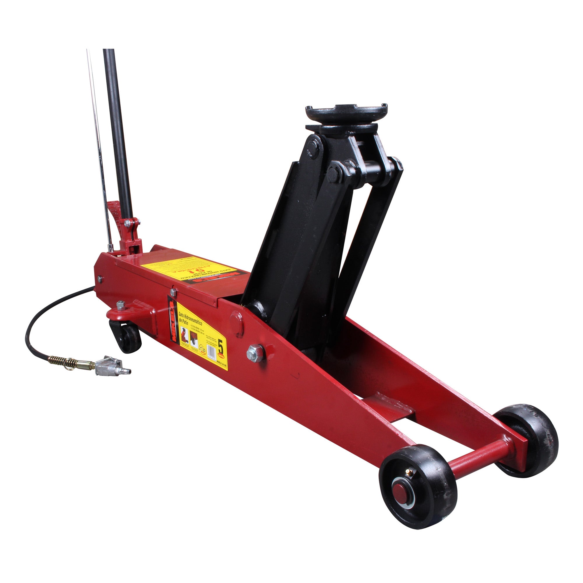 Gato hidroneumático de patín Servicio Pesado (5 ton)