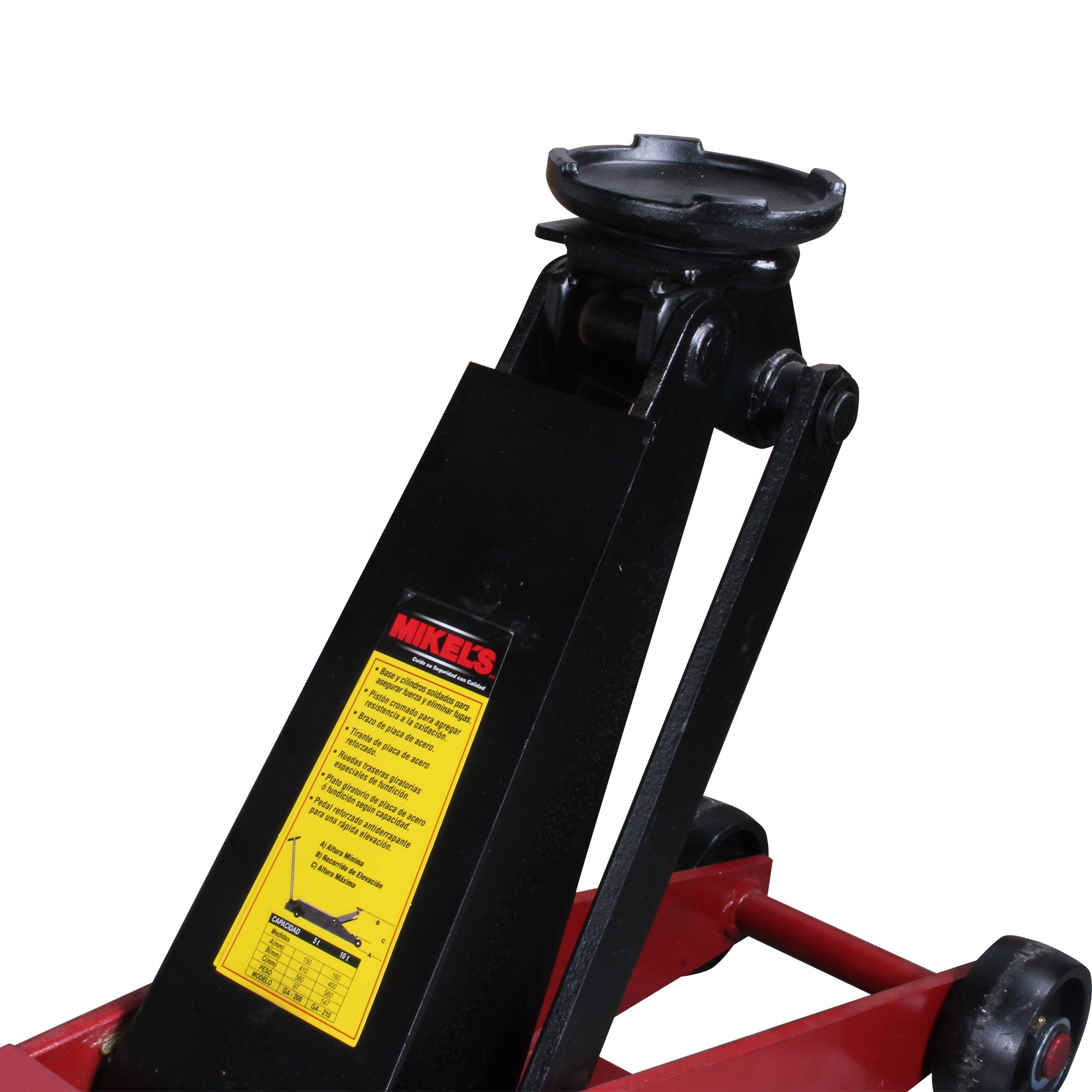 Gato hidroneumático de patín Servicio Pesado (5 ton)