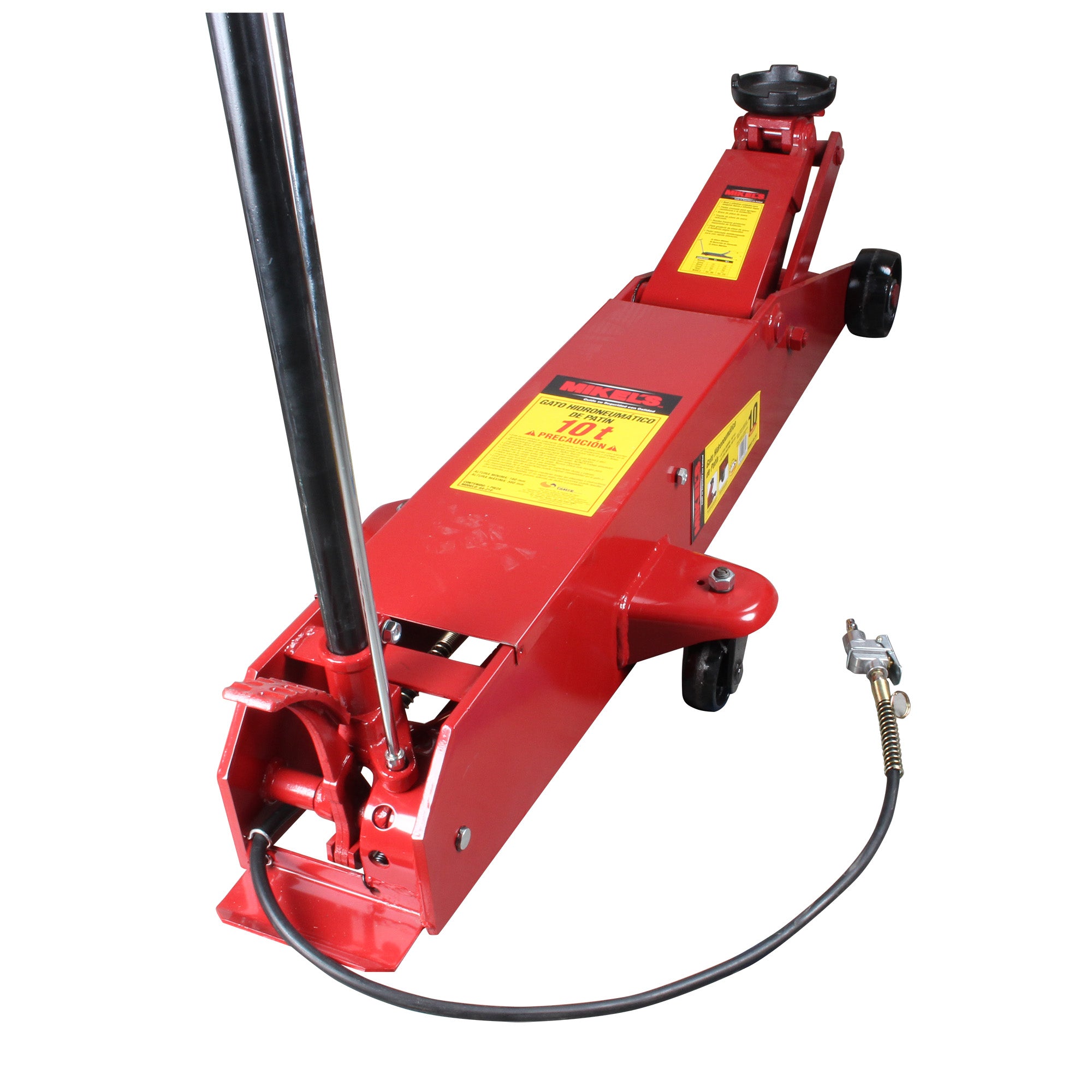 Gato hidroneumático de patín Servicio Pesado (10 ton)