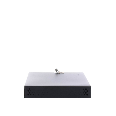 EPCOM INDUSTRIAL - Gabinete Metálico de Seguridad para DVR/NVR, Ancho 396 mm x 78 mm de Alto x