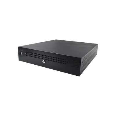 EPCOM INDUSTRIAL - Gabinete Metálico de Seguridad para DVR/NVR. Tamaño Max. de DVR/NVR: 445 x 88 x 400 mm (An. x Al. x Prof.)