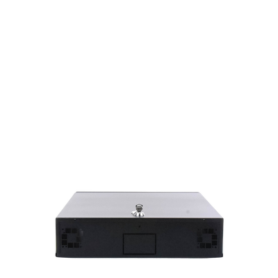 EPCOM INDUSTRIAL - Gabinete Metálico para DVR/NVR. Tamaño Max. de DVR/NVR: 445 x 88 x 400mm (An.xAl.xProf.). Compatible con Fuente SLIM.