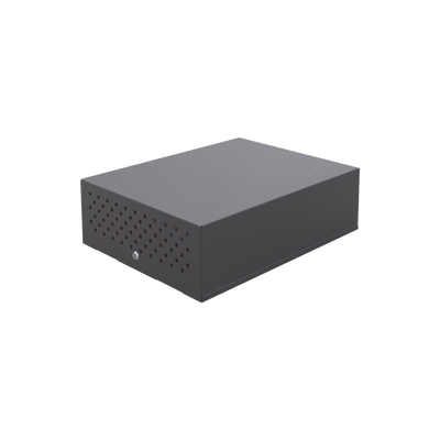 EPCOM INDUSTRIAL - Gabinete Metálico de Seguridad para DVR/NVR. Tamaño Max. de DVR/NVR:  440 x 177 x 462 mm (An. x Al. x Prof.)
