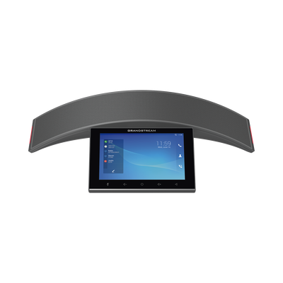 GRANDSTREAM - Teléfono - Audioconferencias IP Android 10, 12 líneas SIP con 12 cuentas, pantalla táctil  8", puertos Gigabit, Wi-Fi, Bluetooth, PoE, codec Opus, IPV4/IPV6 con gestión en la nube GDMS