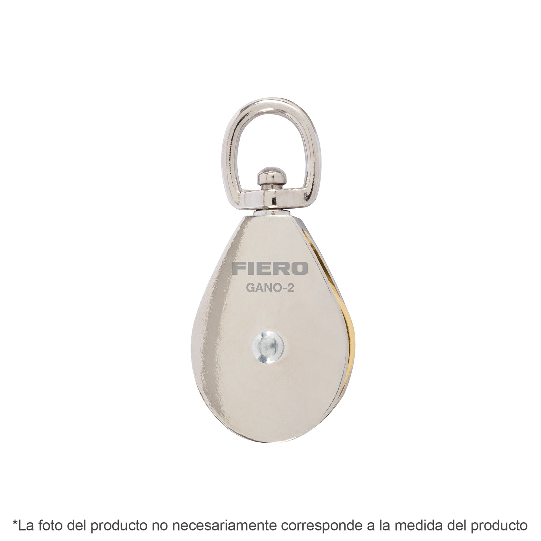 Garrucha metalica para noria de 3/4', FIERO