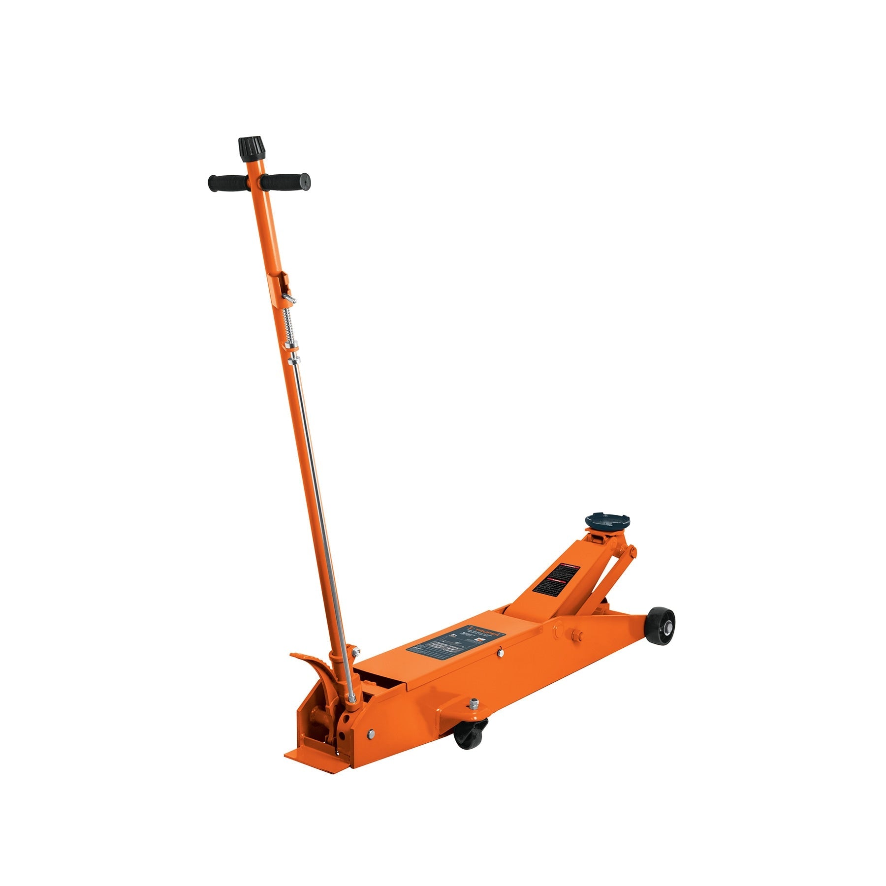 Gato hidraulico de patin 5t profesional, elev rapida, Truper