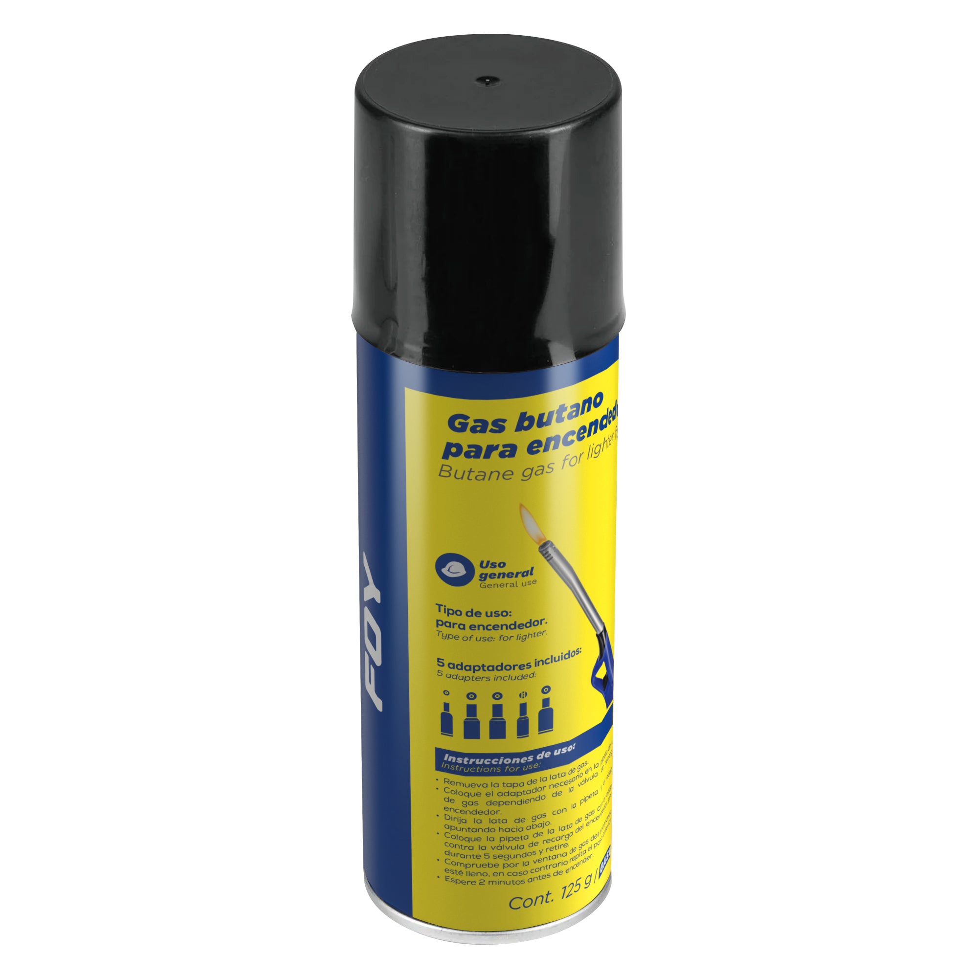 Foy - Lata gas but encendedor 125g