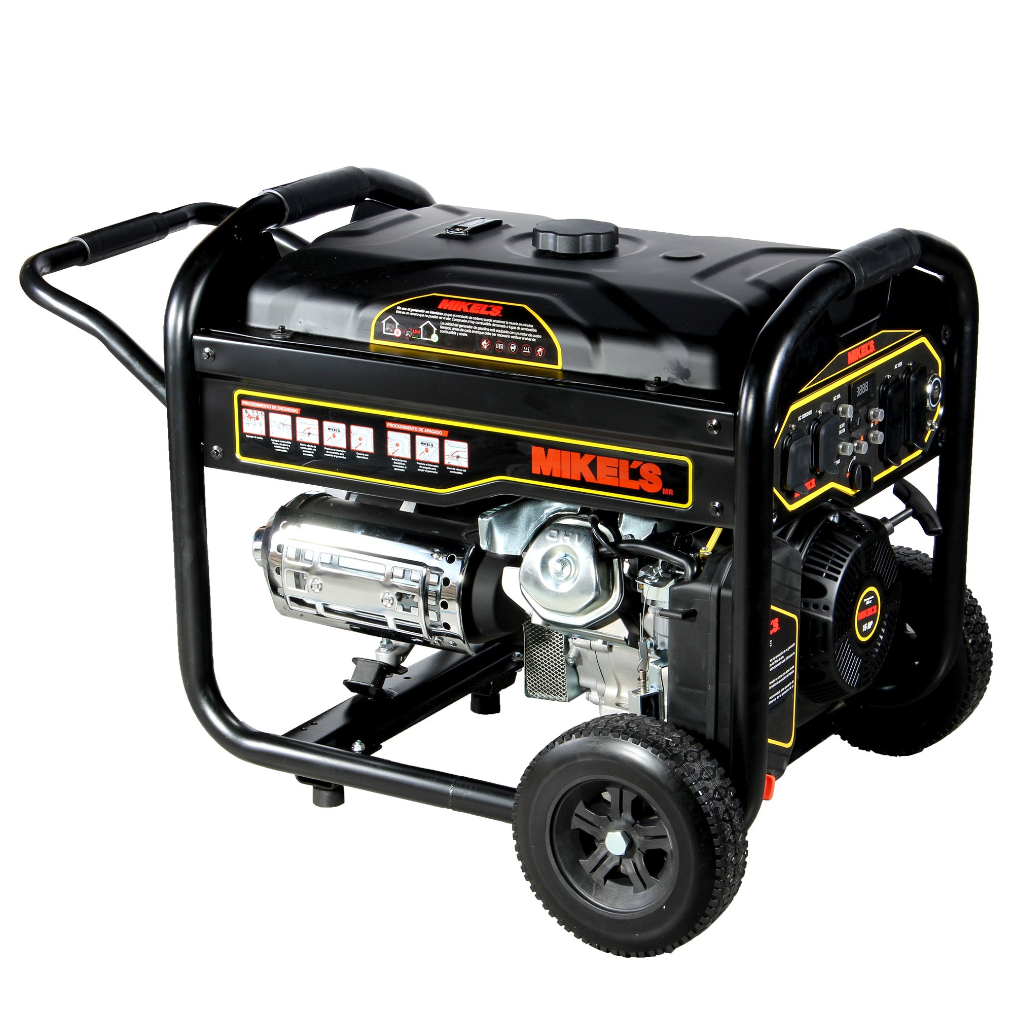 Generador de corriente eléctrica motor 4 tiempos (10,000 W / 16 HP)