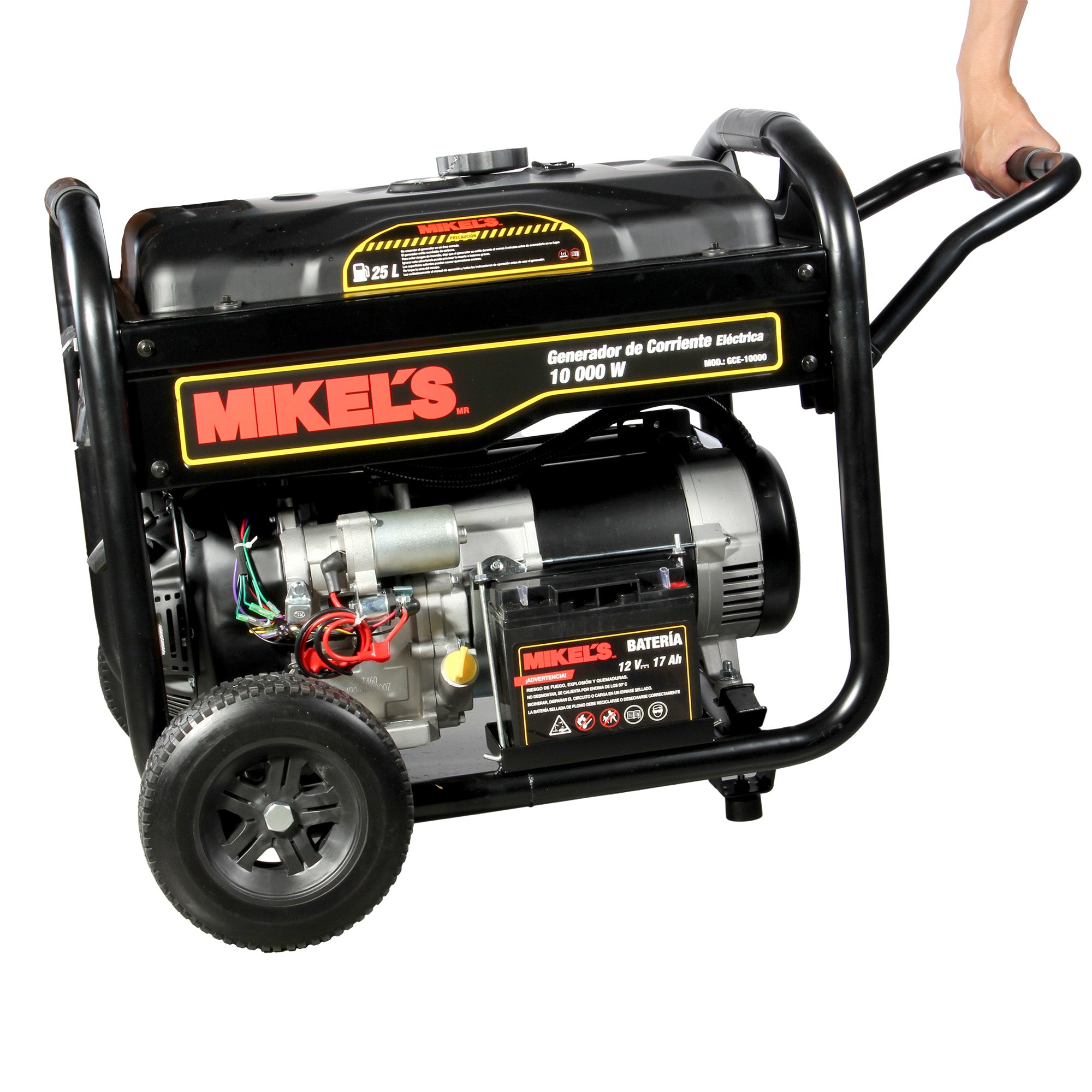 Generador de corriente eléctrica motor 4 tiempos (10,000 W / 16 HP)