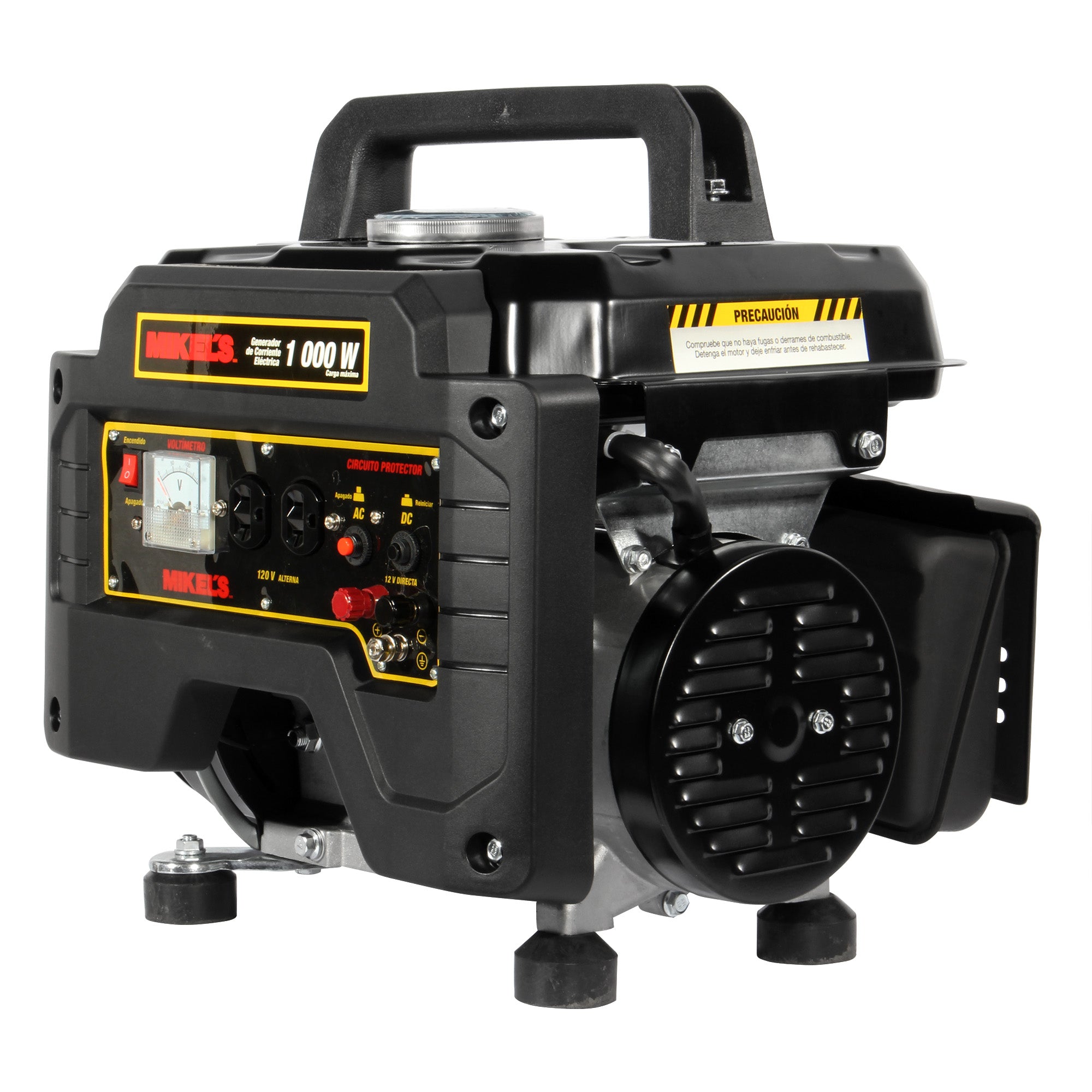 Generador de corriente eléctrica motor 4 tiempos (1,000 W / 2.9 HP)
