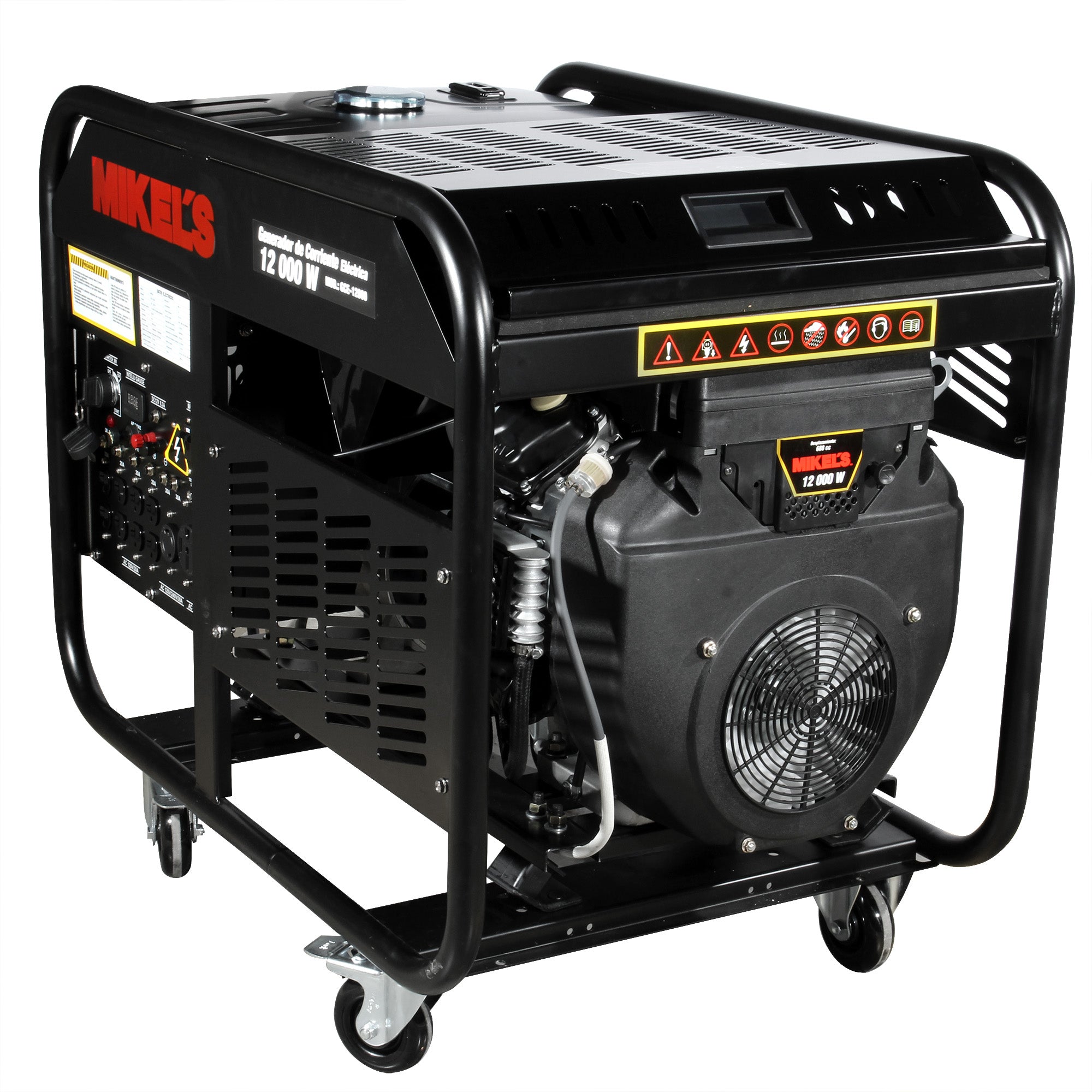 Generador de corriente eléctrica motor 4 tiempos (12,000 W / 22 HP)