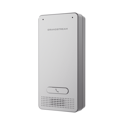 GRANDSTREAM - Intercomunicador IP (SIP), apertura por código, Antivandálico IK10, 2 relevadores, IP66, PoE