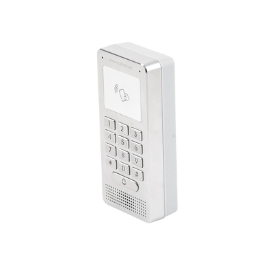 GRANDSTREAM - Audioportero IP (SIP), Antivandálico, apertura por código, llamada y/o tarjeta, teclado iluminado