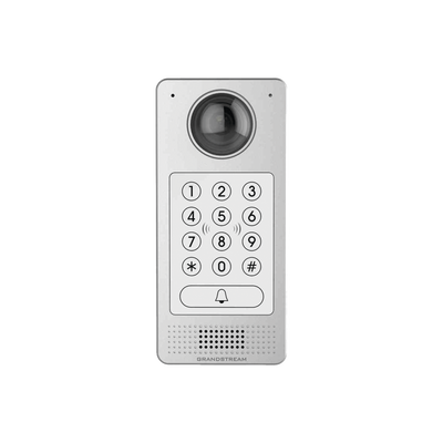 GRANDSTREAM - Videoportero IP (SIP) FISHEYE, apertura por código, Antivandálico, llamada y/o tarjeta, teclado retro-iluminación
