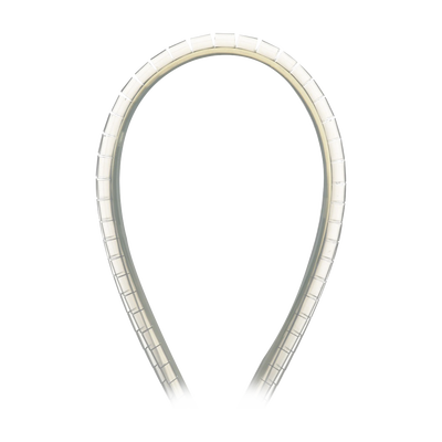 PANDUIT - Cubre-filos Ranurado con Adhesivo, para Bordes de 1.6 a 2.5mm, de 30.5m de Largo, Color Natural