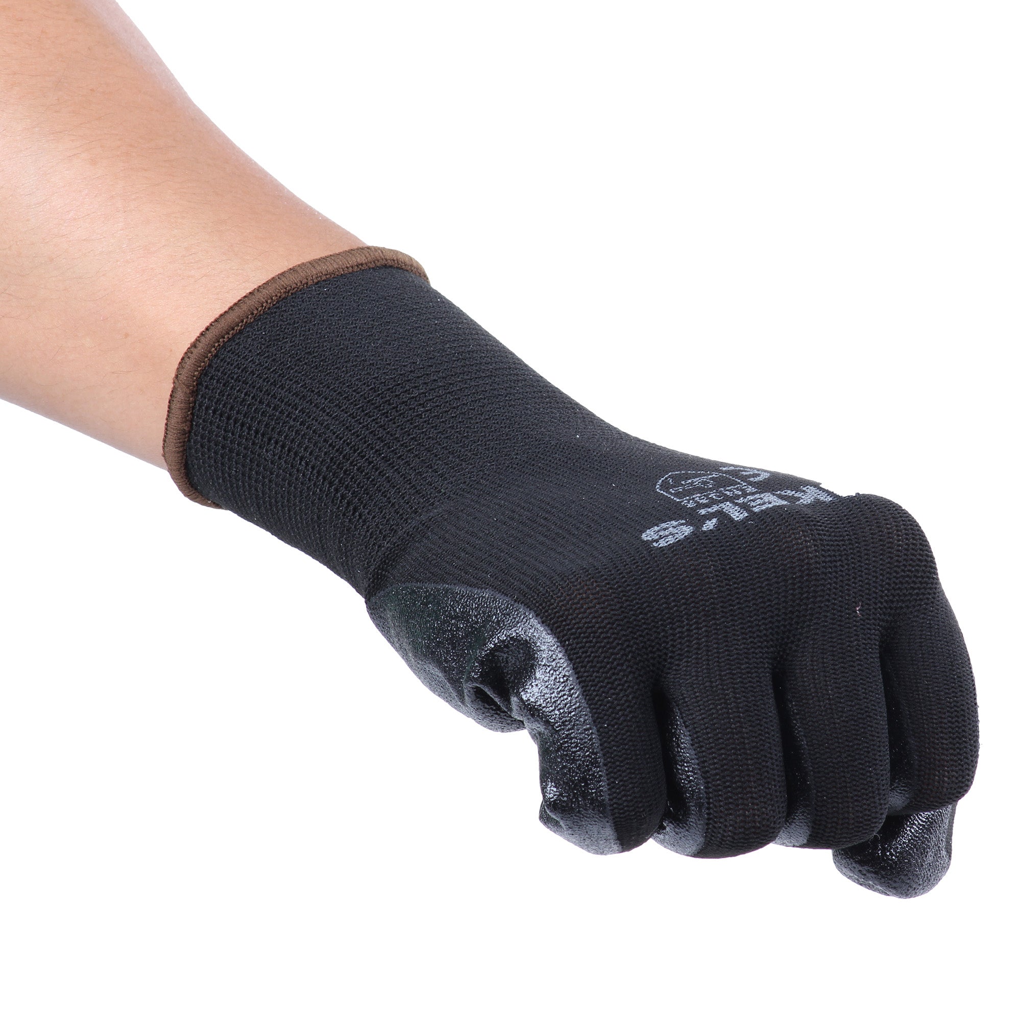 Guantes para trabajo de nylon con espuma de nitrilo (G)