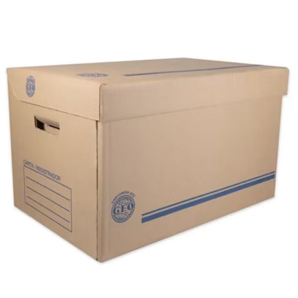 GEO - Caja GEO para Archivo Registrador Tamaño Carta 50 X 31 X 29 pza