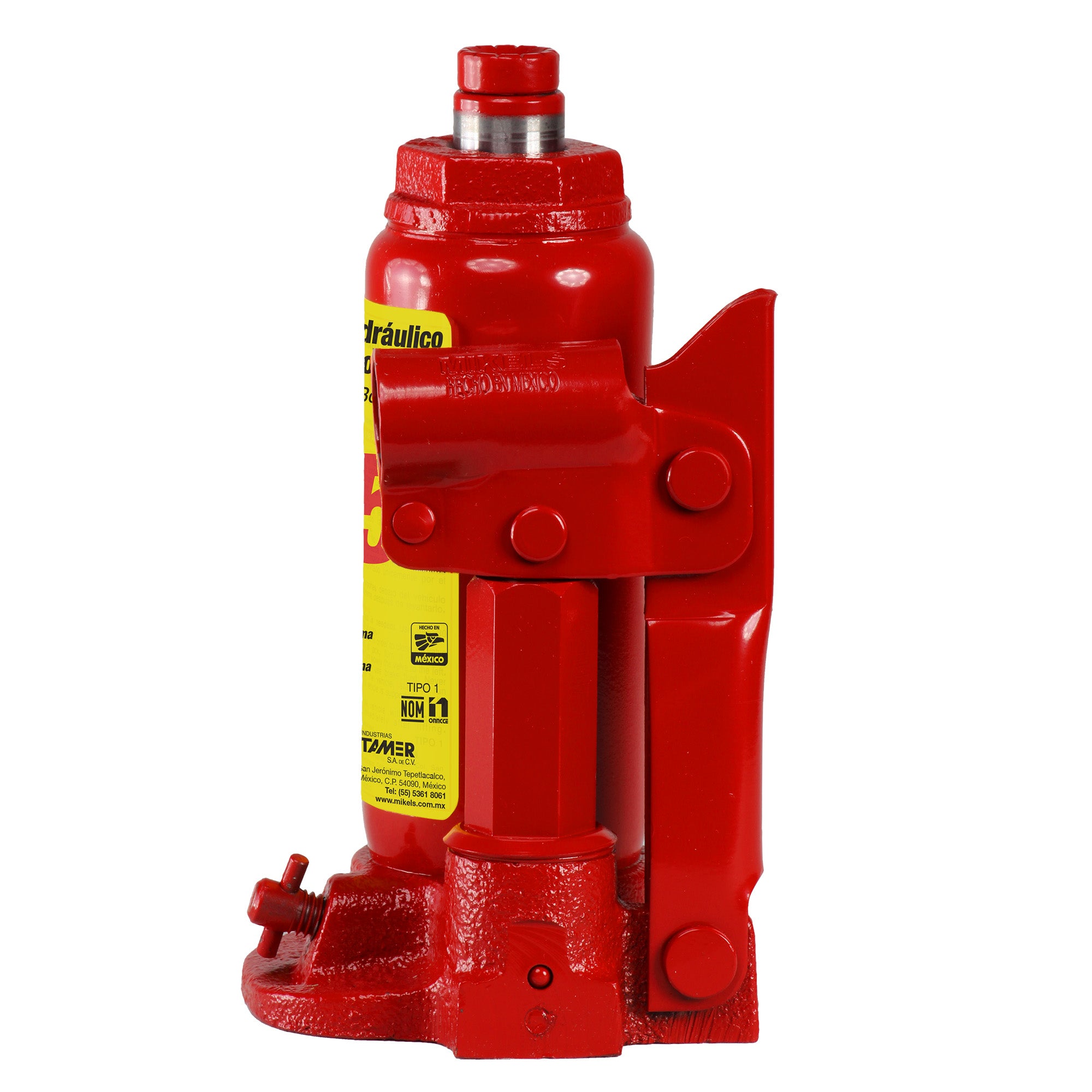 Gato hidráulico de botella con tornillo de extensión (1.5 ton)