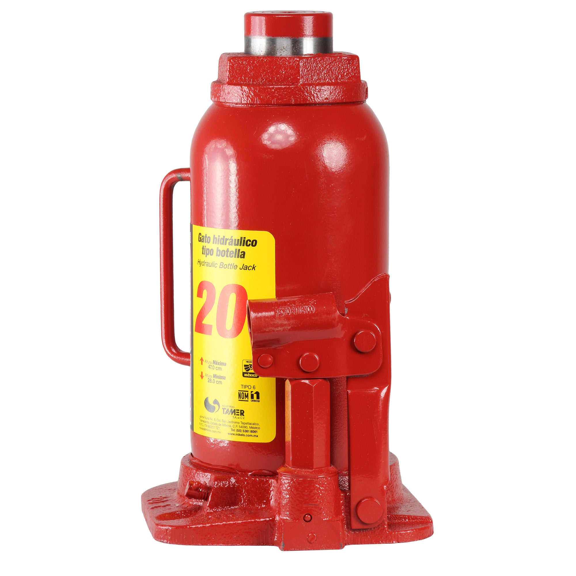 Gato hidráulico de botella (20 ton)