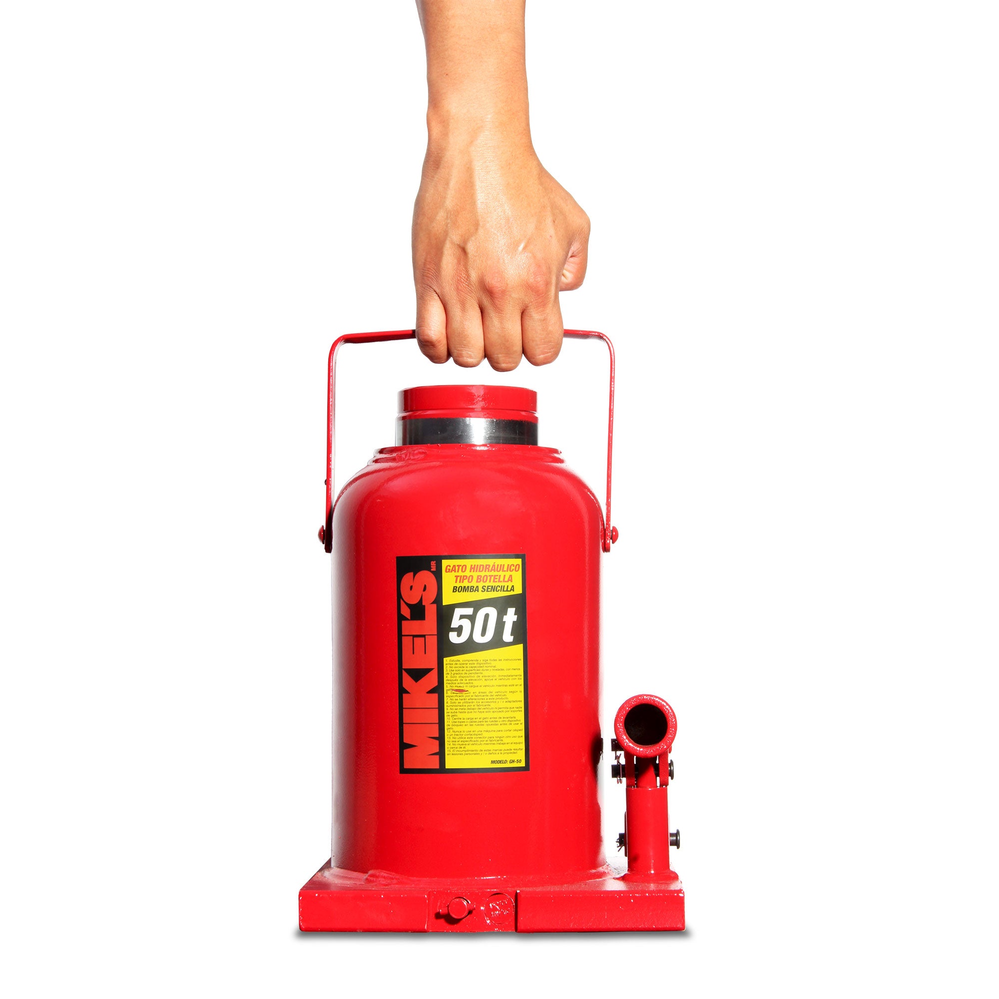 Gato hidráulico de botella (50 ton)