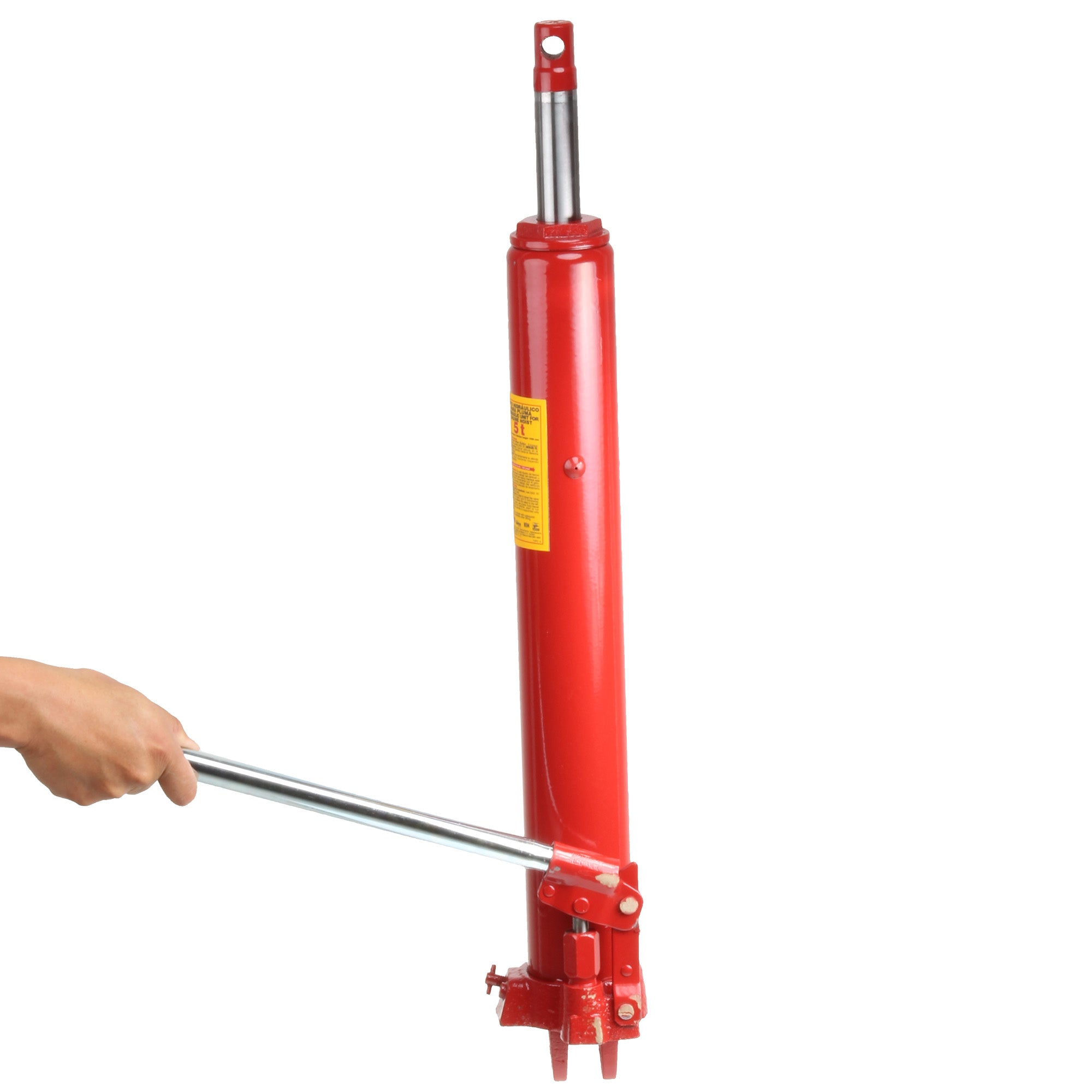 Gato hidráulico de botella para pluma (5 ton, para pluma de 1 ton)