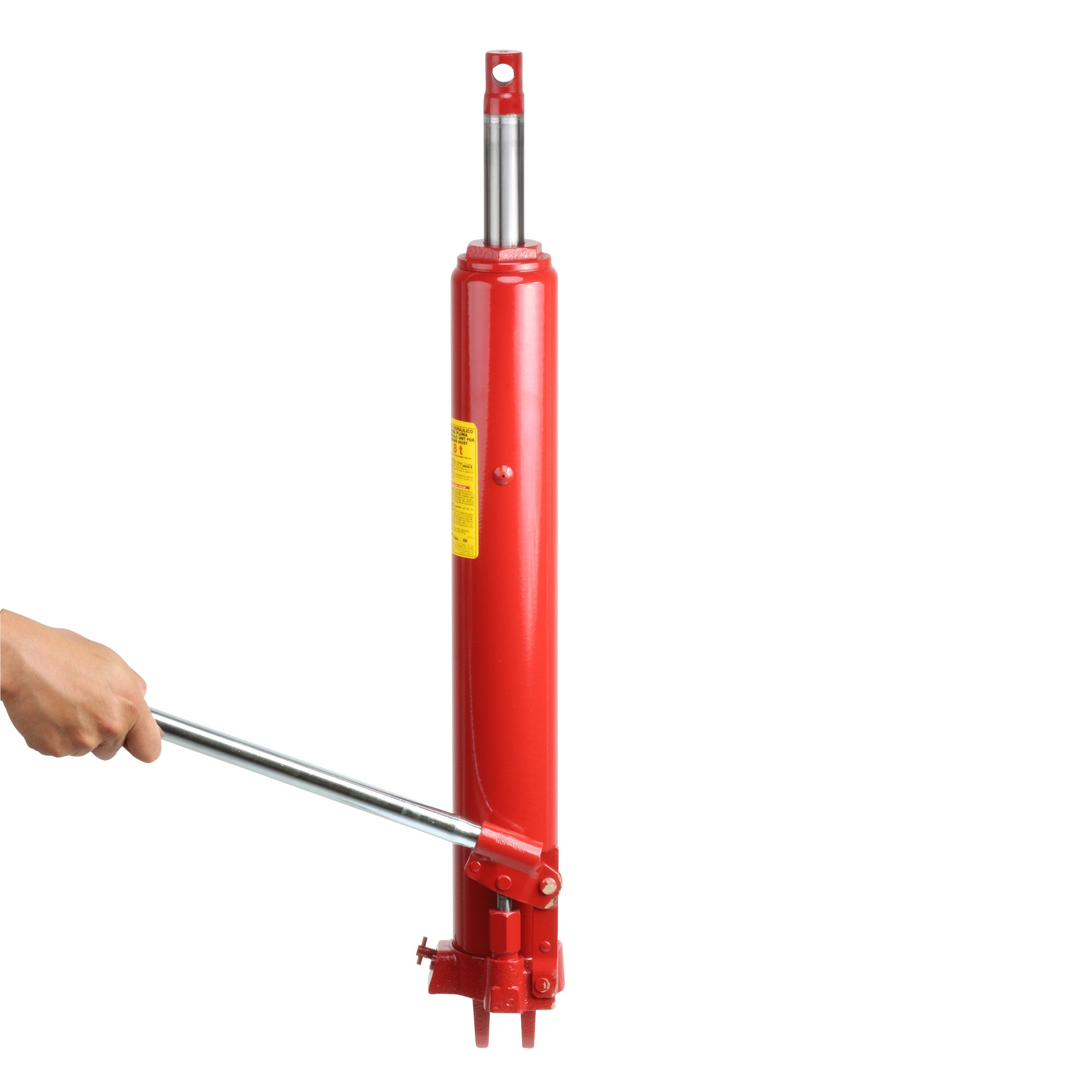 Gato hidráulico de botella para pluma (8 ton, para pluma de 2 ton)