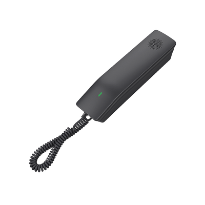 GRANDSTREAM - Teléfono IP Hotelero Wi-Fi, 2 líneas SIP con 2 cuentas, codec Opus, IPV4/IPV6, color negro, con gestión en la nube GDMS